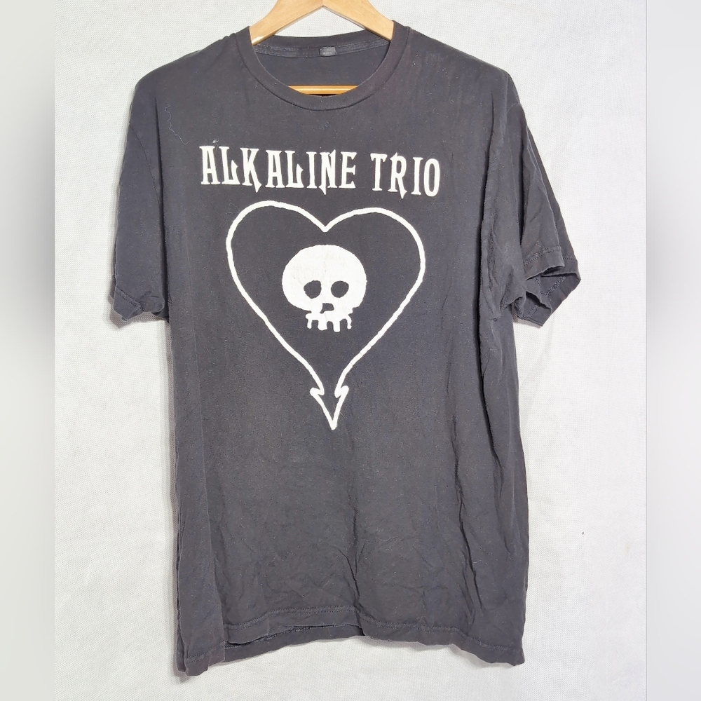 Tultex Sz XL Alkaline Trio Band Graphic T-Shirt